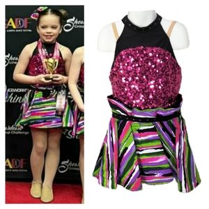 Revolution Dancewear Let's Go Jazz / Tap Costume - Child Medium